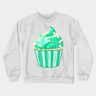 Saint-Patrick's Cupcake Crewneck Sweatshirt